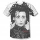 Edward Scissorhands Heads Up Sublimation T-Shirt White