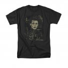 Edward Scissorhands Portrait Tee Shirt Black