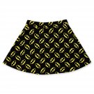 Batman Women's Bat Logo All Over Skirt Black