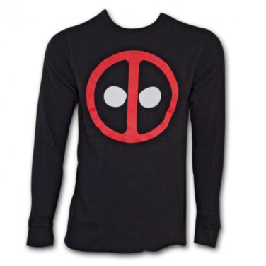 Deadpool Thermal Logo Black