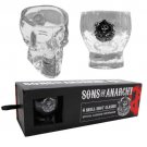 Sons Of Anarchy Skull Shot Glass 4-Set Clear