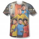 Star Trek TOS Bridge Sublimation T-Shirt Black