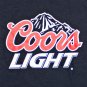 Coors Light Beer Logo Shirt Mens Tank Top Black