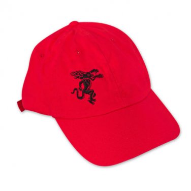 Fireball Dragon Logo Hat Red