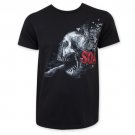 Sons Of Anarchy Shattered Skull Logo Tee Shirt Black