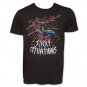Spider-Man Sticky Situations Junk Food Vintage Marvel TShirt Black