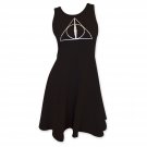 Harry Potter Women's Deathly Hallows Dress Black
