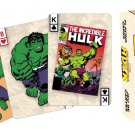 The Incredible Hulk Comic Poker Playing Cards Avengers Green