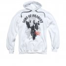 Sons Of Anarchy Reapers Ride Pullover Hoodie White