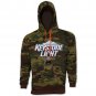 Keystone Light Beer Pouch Sweatshirt Hoodie - Camo Brown