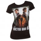 Women's Dr. Who Day Of The Doctor Tee Shirt Black