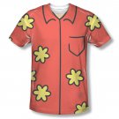 Family Guy Quagmire Costume Sublimation T-Shirt Red