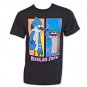 Regular Show Mordecai &amp; Rigby Panel T Shirt Black