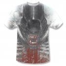 Alien Blood Drool Sublimation T-Shirt White