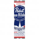 Pabst Blue Ribbon Can Bumper Sticker Blue