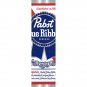 Pabst Blue Ribbon Can Bumper Sticker Blue
