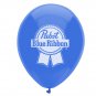 Pabst Blue Ribbon Blue Balloon Blue