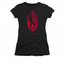 Star Trek Borg Logo Juniors T-Shirt Black