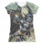 Batman Catch Sublimation Juniors Tee Shirt Black