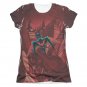 Batman Juniors Beyond Gotham Sublimation Tee Shirt Red