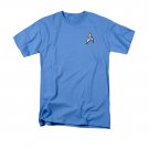 Star Trek TOS Science Uniform Costume T-Shirt Blue