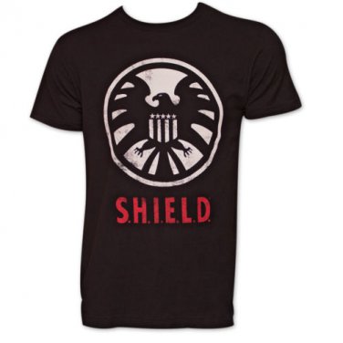 Avengers Shield Logo TShirt Black