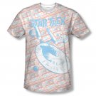 Star Trek Incoming Sublimation T-Shirt White
