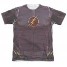 The Flash Uniform Costume Sublimation T-Shirt White