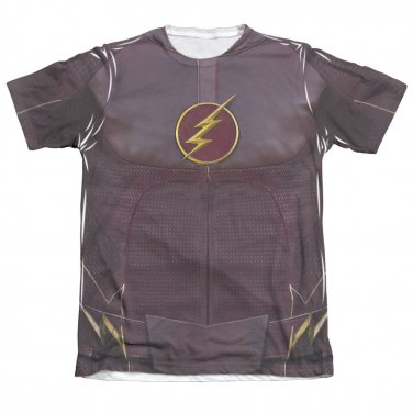 The Flash Uniform Costume Sublimation T-Shirt White