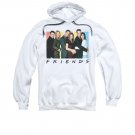 Friends Cast Pullover Hoodie White