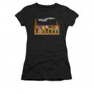 Star Trek TNG Trexel 8-Bit Pixel Juniors T-Shirt Black