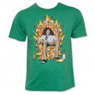 Workaholics Throne of Booze Blake Tee Shirt Green