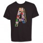 Avengers Team A Tee Shirt Black
