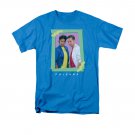 Friends 80s Flashback Tee Shirt Blue