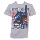 Iron Patriot Tshirt - Grey Gray