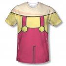Family Guy Stewie Costume Sublimation T-Shirt Red