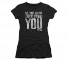 Fight Club Juniors Owning You Tee Shirt Black