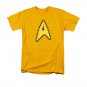 Star Trek TOS 8-Bit Command Symbol T-Shirt Yellow