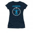 Watchmen Dr. Manhattan Juniors T-Shirt Blue