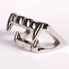Bite Me Vampire Teeth Bottle Opener Silver