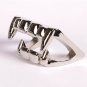 Bite Me Vampire Teeth Bottle Opener Silver