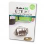 Bite Me Vampire Teeth Bottle Opener Silver
