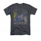 Batman Interesting Tee Shirt Gray