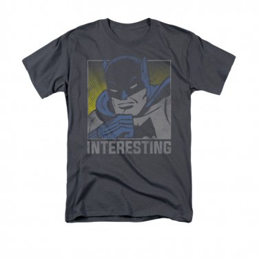 Batman Interesting Tee Shirt Gray