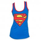Superman Women's Tank Blue