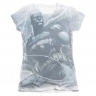 Batman Protector Sublimation Juniors Tee Shirt White