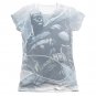 Batman Protector Sublimation Juniors Tee Shirt White