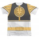 Power Rangers Emblem Costume Sublimation T-Shirt White