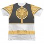 Power Rangers Emblem Costume Sublimation T-Shirt White