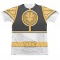 Power Rangers Emblem Costume Sublimation T-Shirt White